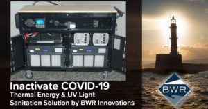 Whitepaper - Inactivate COVID-19. Thermal Energy & UV Light Sanitation Solution to Support the Reuse of Contaminated PPE's for Health Care Workers - April 2020