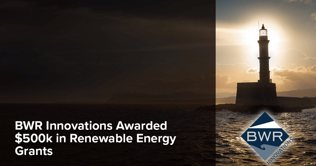 bwr innovations awarded 500k in renewable energy grants